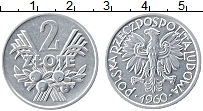 Продать Монеты Польша 2 злотых 1960 Алюминий