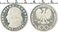 Продать Монеты Польша 100 злотых 1976 Серебро