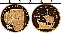 Продать Монеты Италия 50 евро 2003 Золото