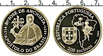 Продать Монеты Португалия 200 эскудо 1997 Золото