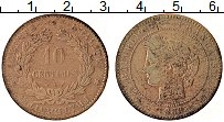 Продать Монеты Франция 10 сантим 1894 Медь