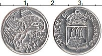 Продать Монеты Сан-Марино 2 лиры 1973 Алюминий