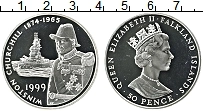 Продать Монеты Фолклендские острова 50 пенсов 1999 Серебро