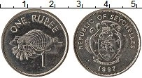 Продать Монеты Сейшелы 1 рупия 1997 Медно-никель
