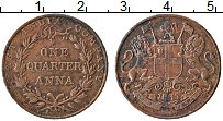 Продать Монеты Британская Индия 1/4 анны 1835 Медь