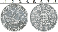 Продать Монеты Португалия 1000 эскудо 1992 Серебро