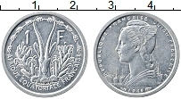 Продать Монеты Французская Экваториальная Африка 1 франк 1948 Алюминий