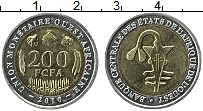 Продать Монеты Западная Африка 200 франков 2003 Биметалл