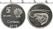Продать Монеты Кориско 5 экуэль 2013 Медно-никель