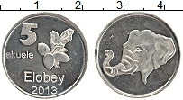Продать Монеты Элобей 5 экуле 2013 Медно-никель