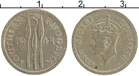 Продать Монеты Родезия 3 пенса 1949 Медно-никель