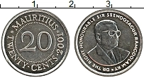 Продать Монеты Маврикий 20 центов 2003 Медно-никель