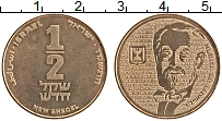 Продать Монеты Израиль 1/2 шекеля 1986 Латунь