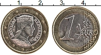 Продать Монеты Латвия 1 евро 2014 Биметалл