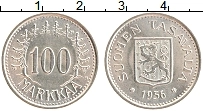 Продать Монеты Финляндия 100 марок 1956 Серебро