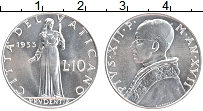 Продать Монеты Ватикан 10 лир 1952 Алюминий