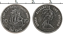 Продать Монеты Карибы 10 центов 1996 Медно-никель