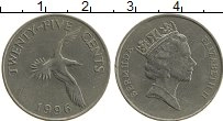 Продать Монеты Бермудские острова 25 центов 1988 Медно-никель