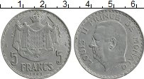 Продать Монеты Монако 5 франков 1945 Алюминий