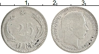 Продать Монеты Дания 25 эре 1874 Серебро