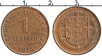 Продать Монеты Португалия 1 сентаво 1918 Бронза