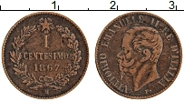 Продать Монеты Италия 1 чентезимо 1867 Медь