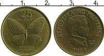 Продать Монеты Филиппины 25 сентим 1984 Латунь