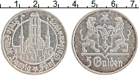 Продать Монеты Данциг 5 гульденов 1923 Серебро