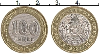 Продать Монеты Казахстан 100 тенге 2002 Биметалл