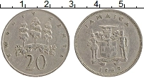 Продать Монеты Ямайка 20 центов 1969 Медно-никель