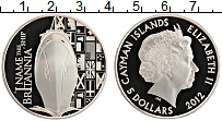 Продать Монеты Каймановы острова 5 долларов 2012 Серебро