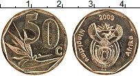 Продать Монеты ЮАР 50 центов 2010 Бронза