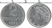 Продать Монеты Бразилия 2 сентаво 1967 Медно-никель