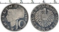 Продать Монеты Австрия 10 шиллингов 1998 Медно-никель