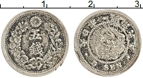 Продать Монеты Япония 5 сен 1873 Серебро