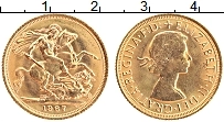 Продать Монеты Великобритания 1 соверен 1967 Золото