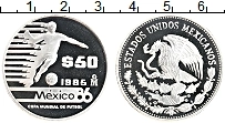 Продать Монеты Мексика 50 песо 1985 Серебро