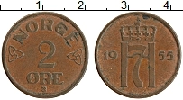 Продать Монеты Норвегия 2 эре 1953 Медь