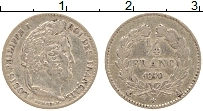 Продать Монеты Франция 1/4 франка 1840 Серебро