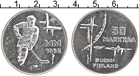Продать Монеты Финляндия 50 марок 1982 Серебро
