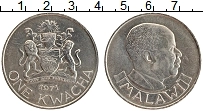 Продать Монеты Малави 1 квача 1971 Медно-никель