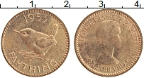 Продать Монеты Великобритания 1 фартинг 1953 Бронза