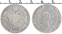 Продать Монеты Австрия 20 крейцеров 1829 Серебро