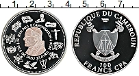 Продать Монеты Камерун 100 франков 2014 Посеребрение