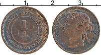 Продать Монеты Стрейтс-Сеттльмент 1/4 цента 1901 Медь