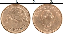 Продать Монеты Тонга 2 сенити 1967 Бронза