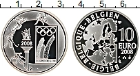 Продать Монеты Бельгия 10 евро 2008 Серебро