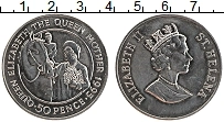 Продать Монеты Остров Святой Елены 50 пенсов 1995 Медно-никель