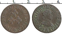 Продать Монеты Франция 2 торнуа 1633 Медь