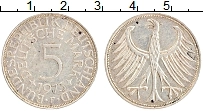Продать Монеты ФРГ 5 марок 1972 Серебро